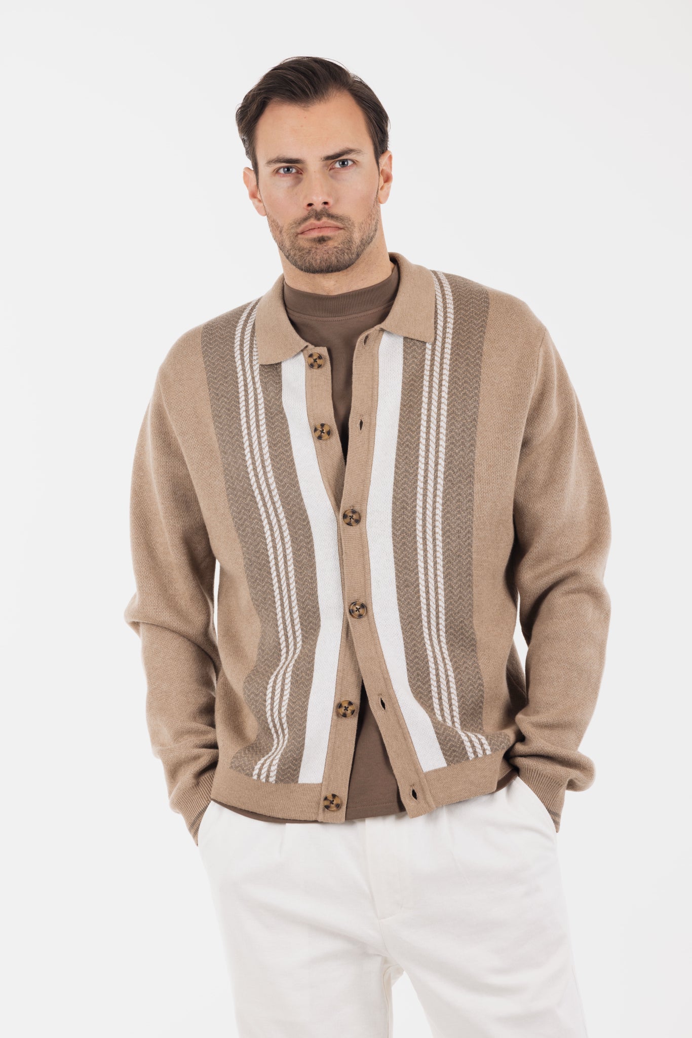 Winston Cardigan - Beige