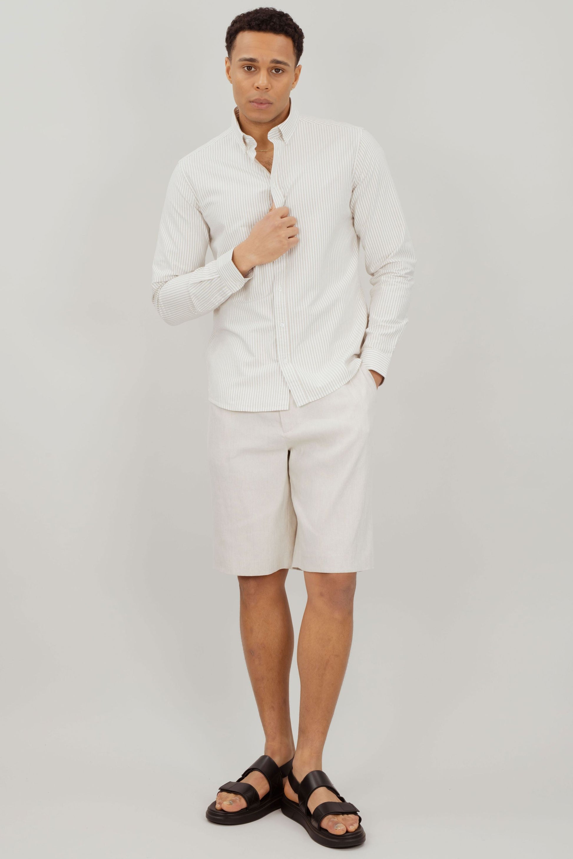 Yves Shorts - Beige