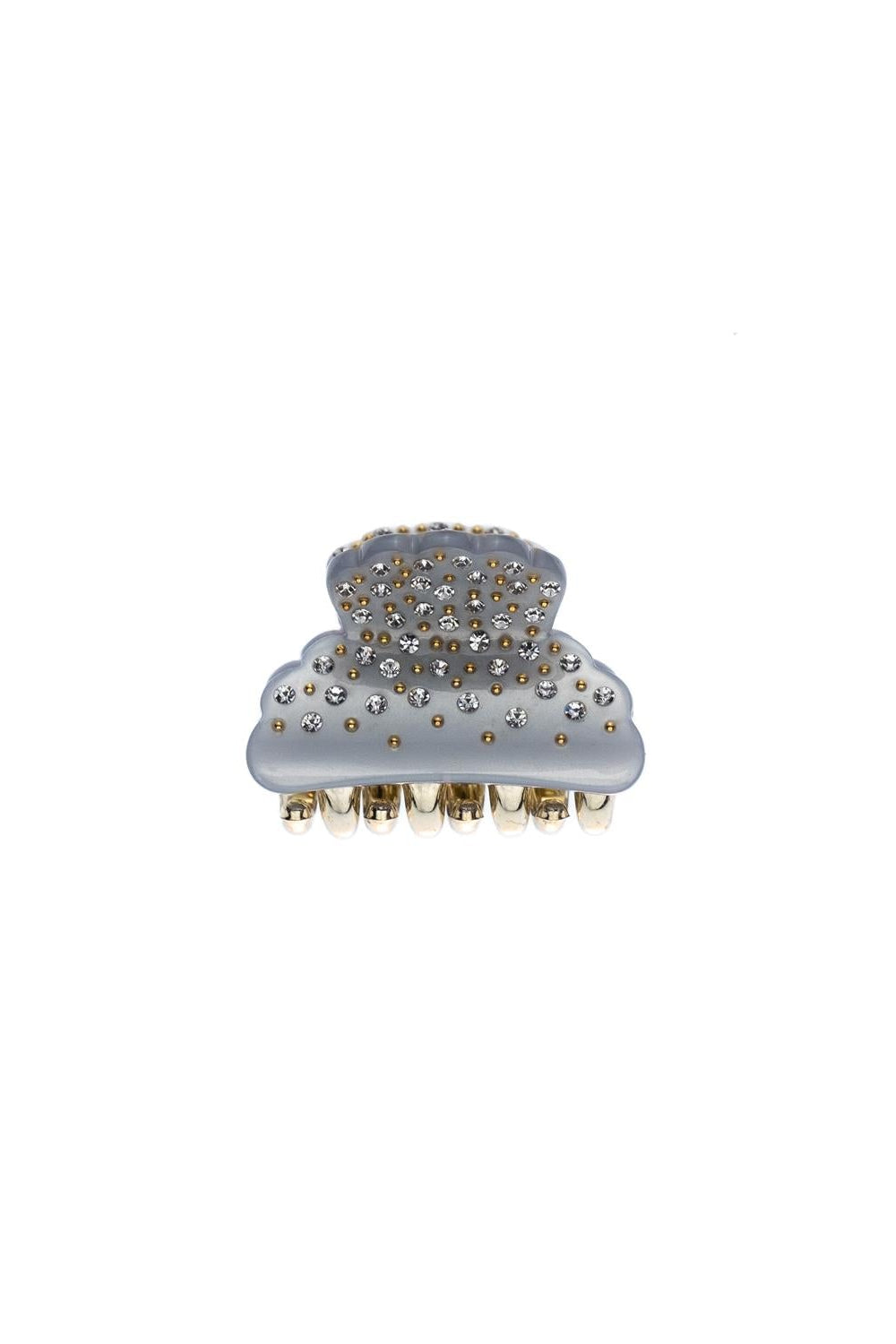Crystal Hair Claw Small Cool Blue - Sky Blue