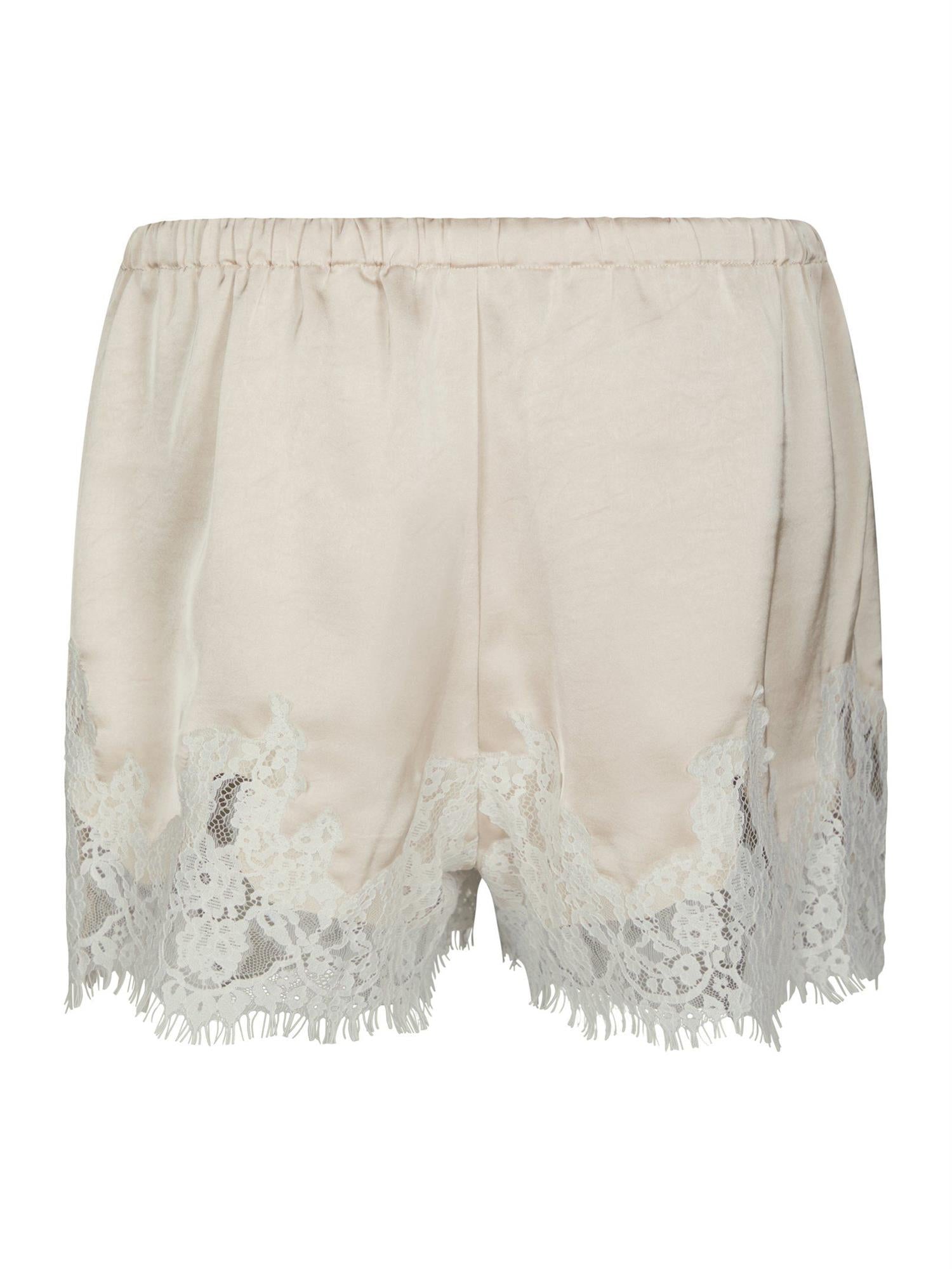 Siena Lace Shorts Champagne - Beige
