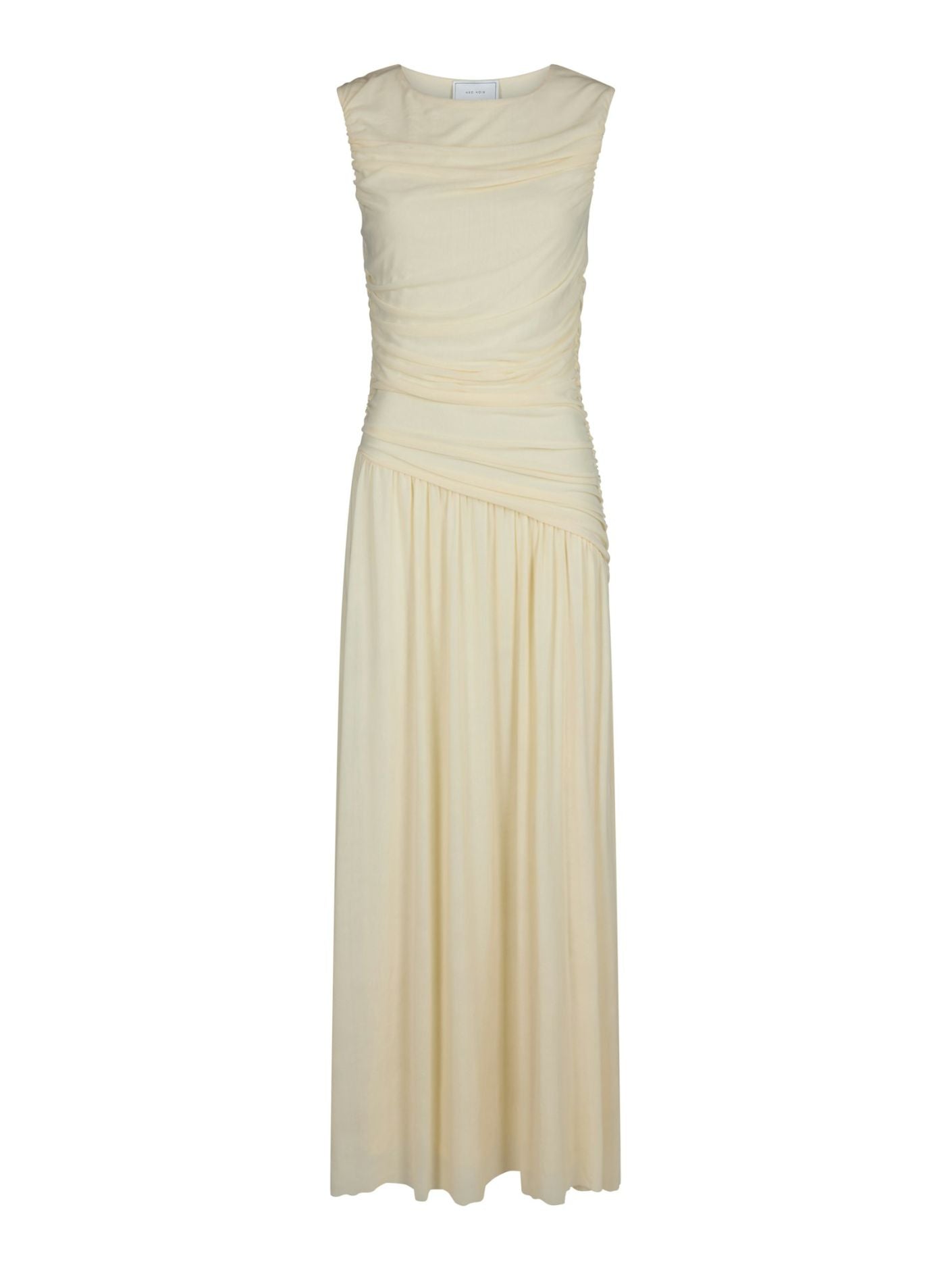 Cludine Mesh Dress Light Yellow - Yellow