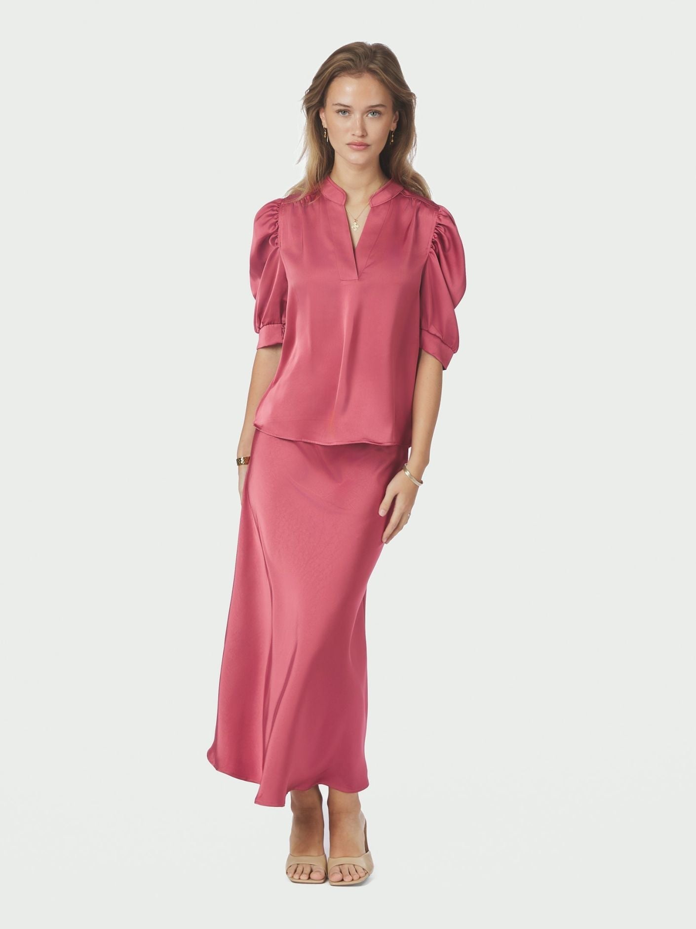 Bovary Skirt Cherry Pink - Pink