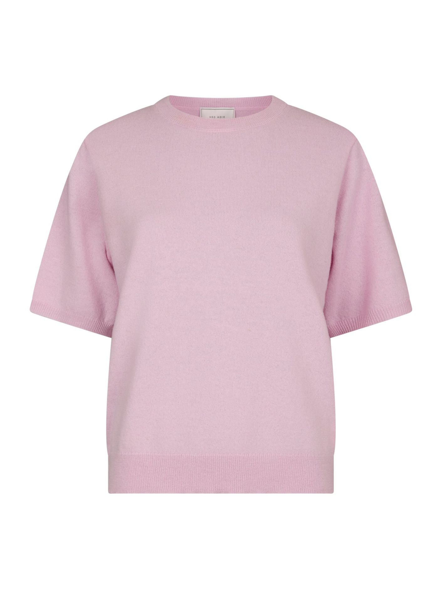 Missy Knit Tee Light Pink - Pink