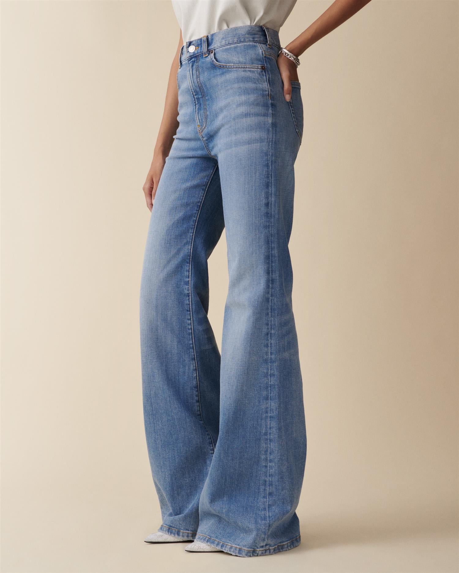 Fuji Light Classic Vintage Jeans - Denim