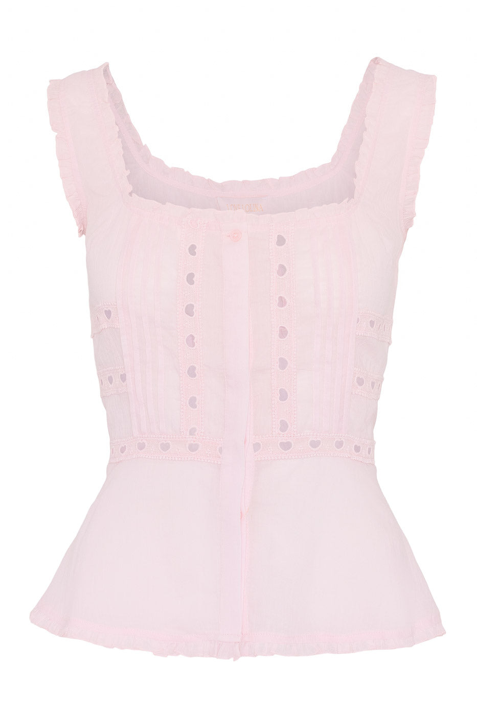 Elodie Top Light Pink - Pink
