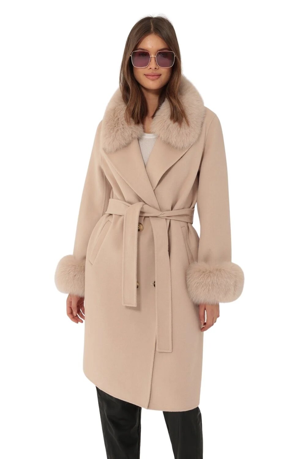 Marta Coat Beige - Beige