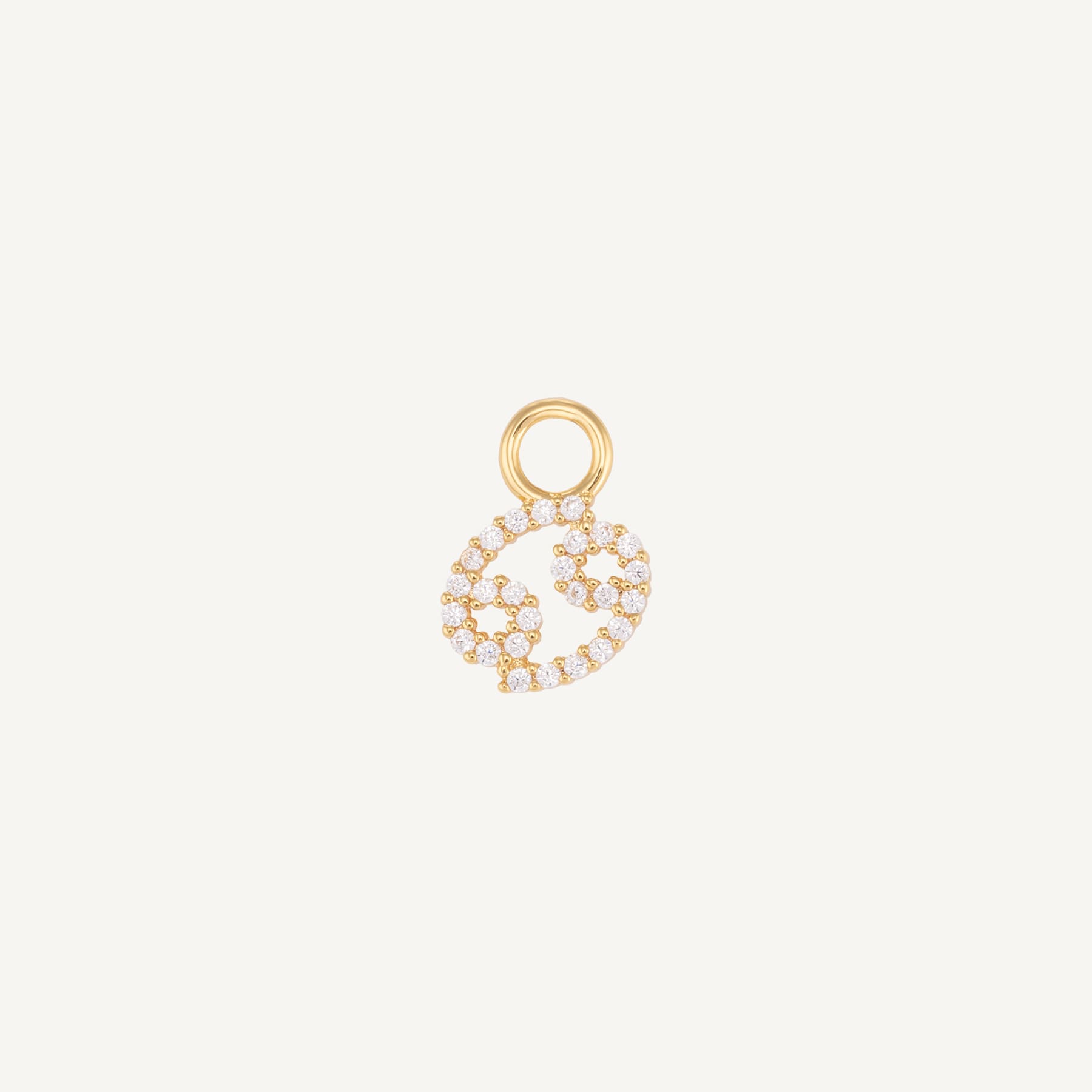 Cancer Charm - Gold