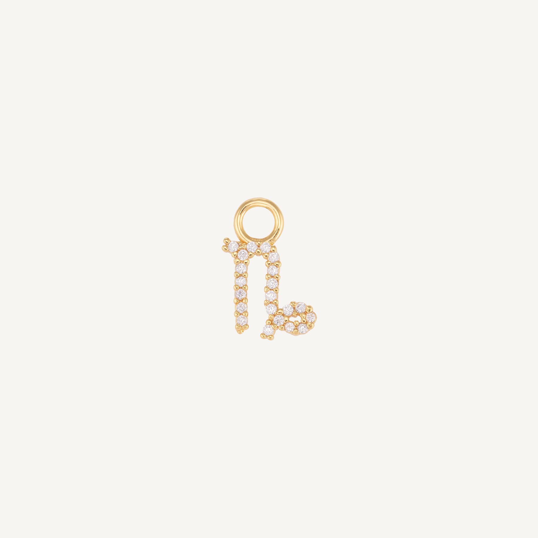 Capricorn Charm - Gold