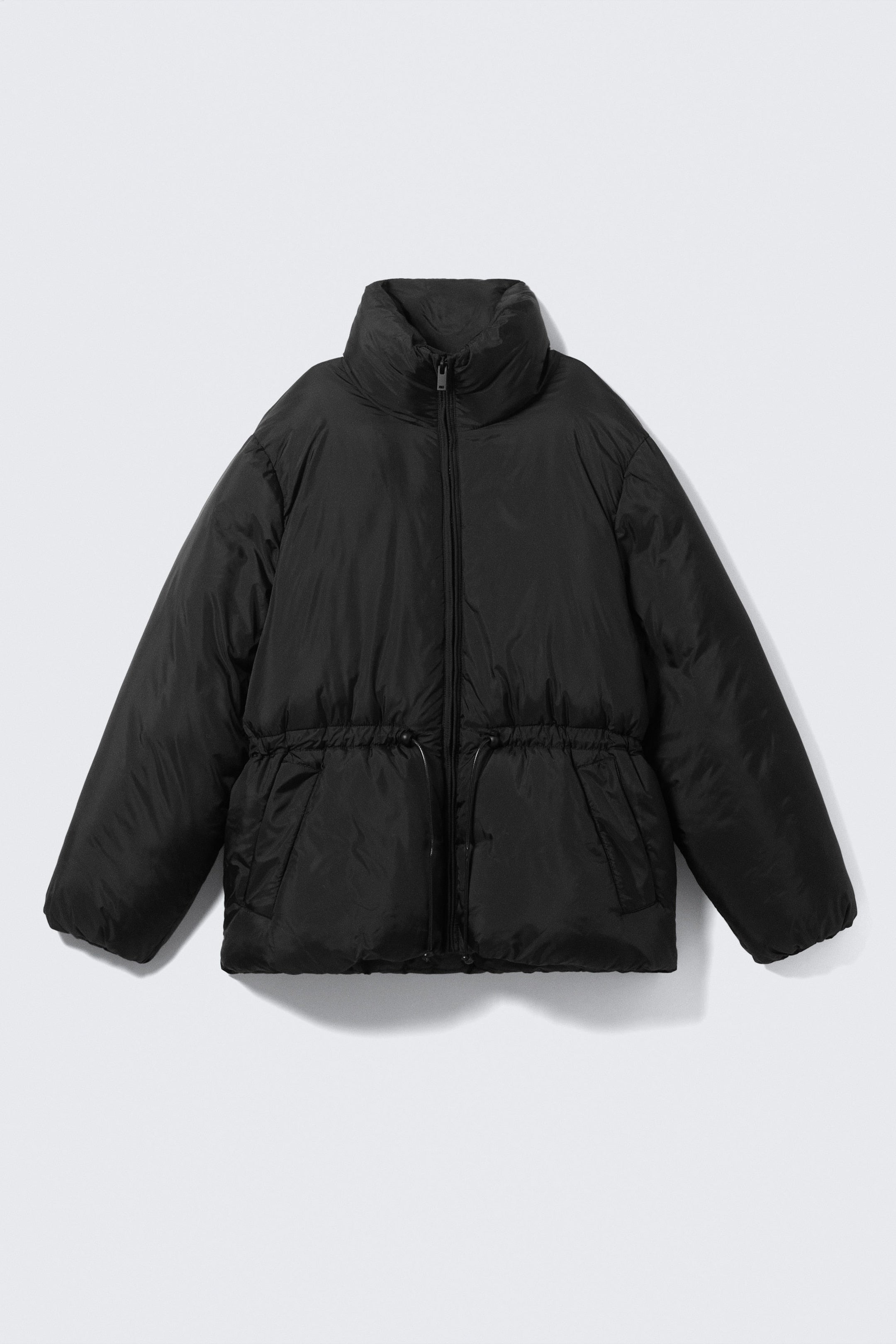 Oversized Puffer Jacket - Black