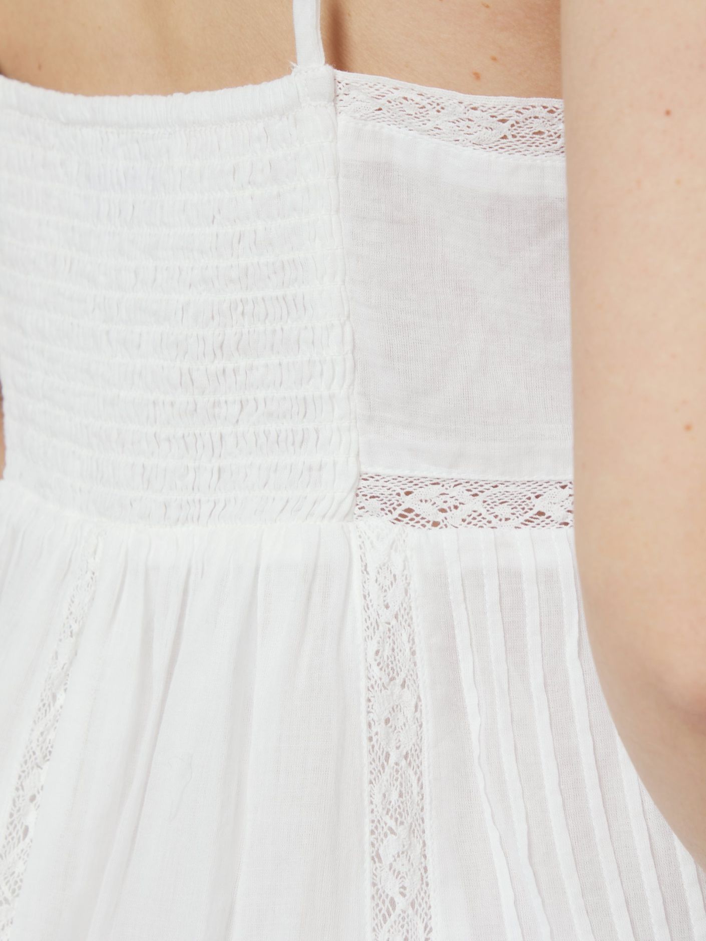 Valora S Voile Dress White - White