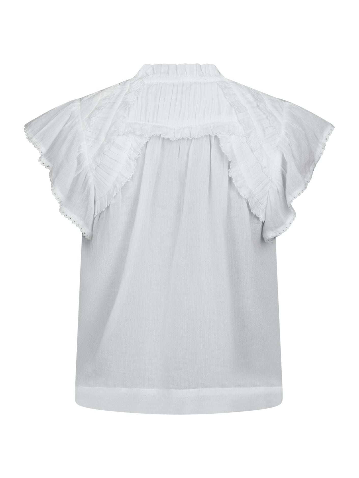 Fayler S Voile Top White - White