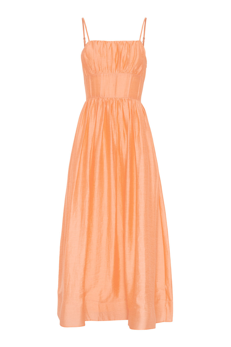 Bernadotte Midi Dress Apricot - Pink