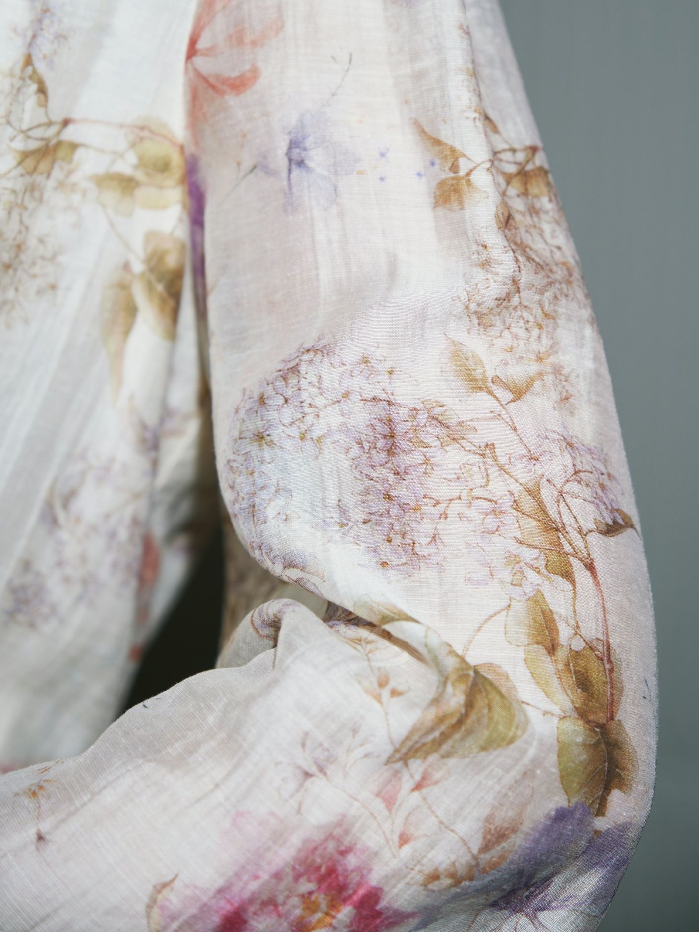 Silfi Vintage Flower Dress Off White - Off-White
