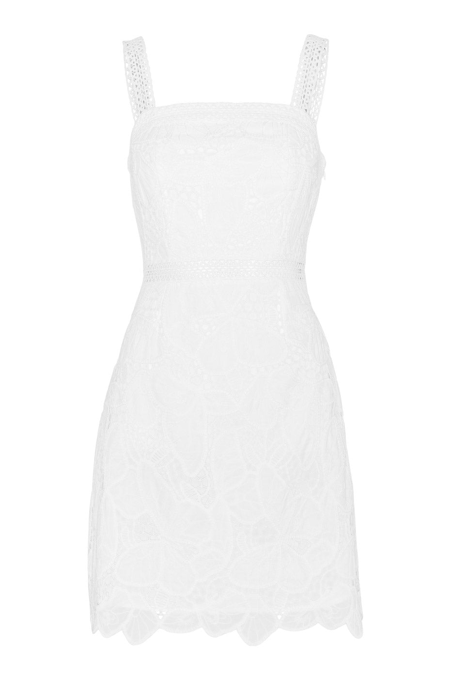 Suvi Mini Dress White - White