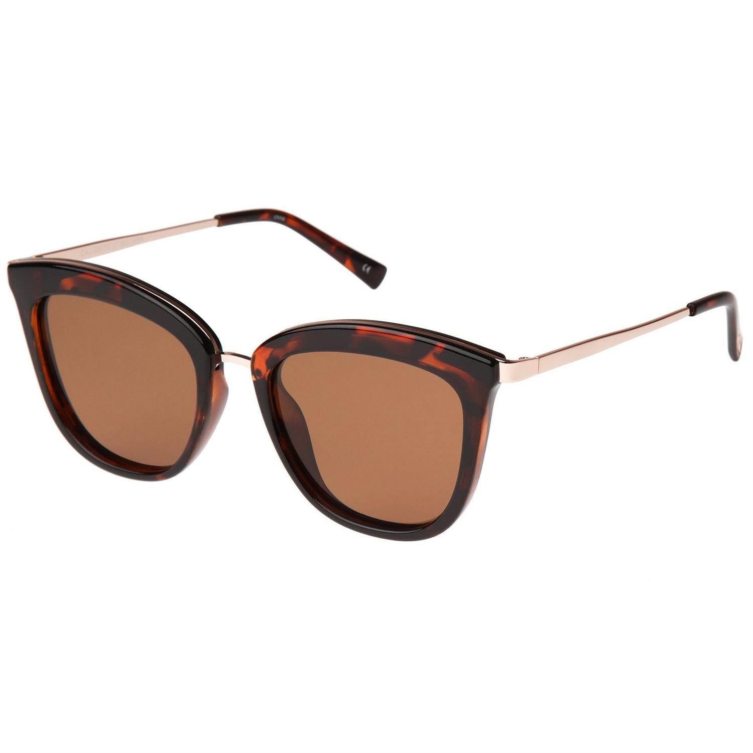 Caliente Tort With Brown Mono Lens Sunglasses - Chocolate