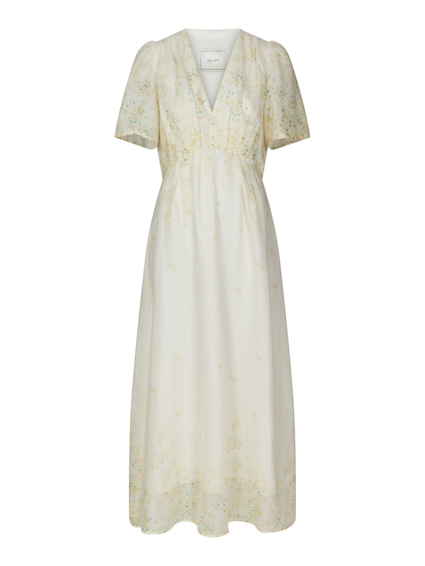 Serna Gardenia Dress Light Yellow - Yellow