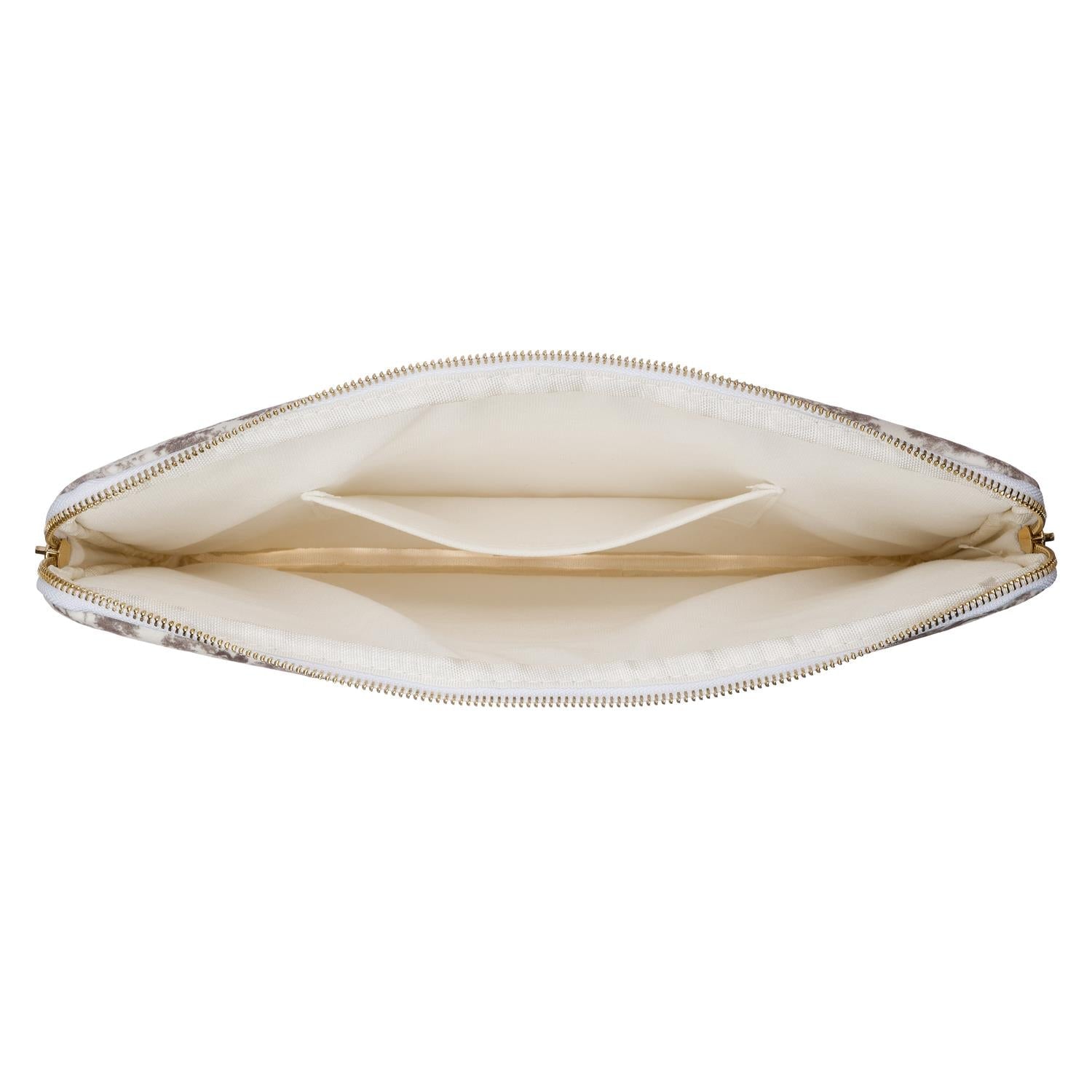 Velvet Mac Cover Warm Taupe Savannah Print - Beige