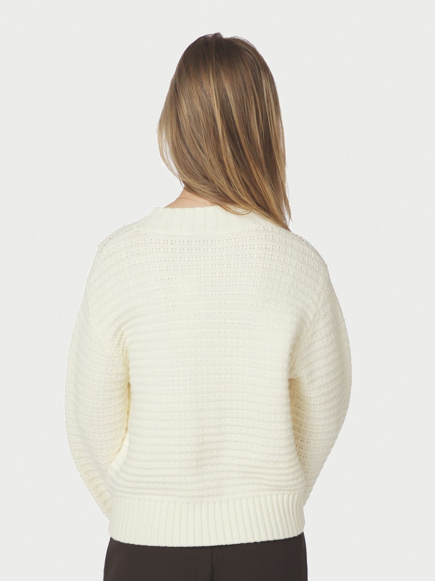 Kamilli Knit Cardigan Creme - Cream