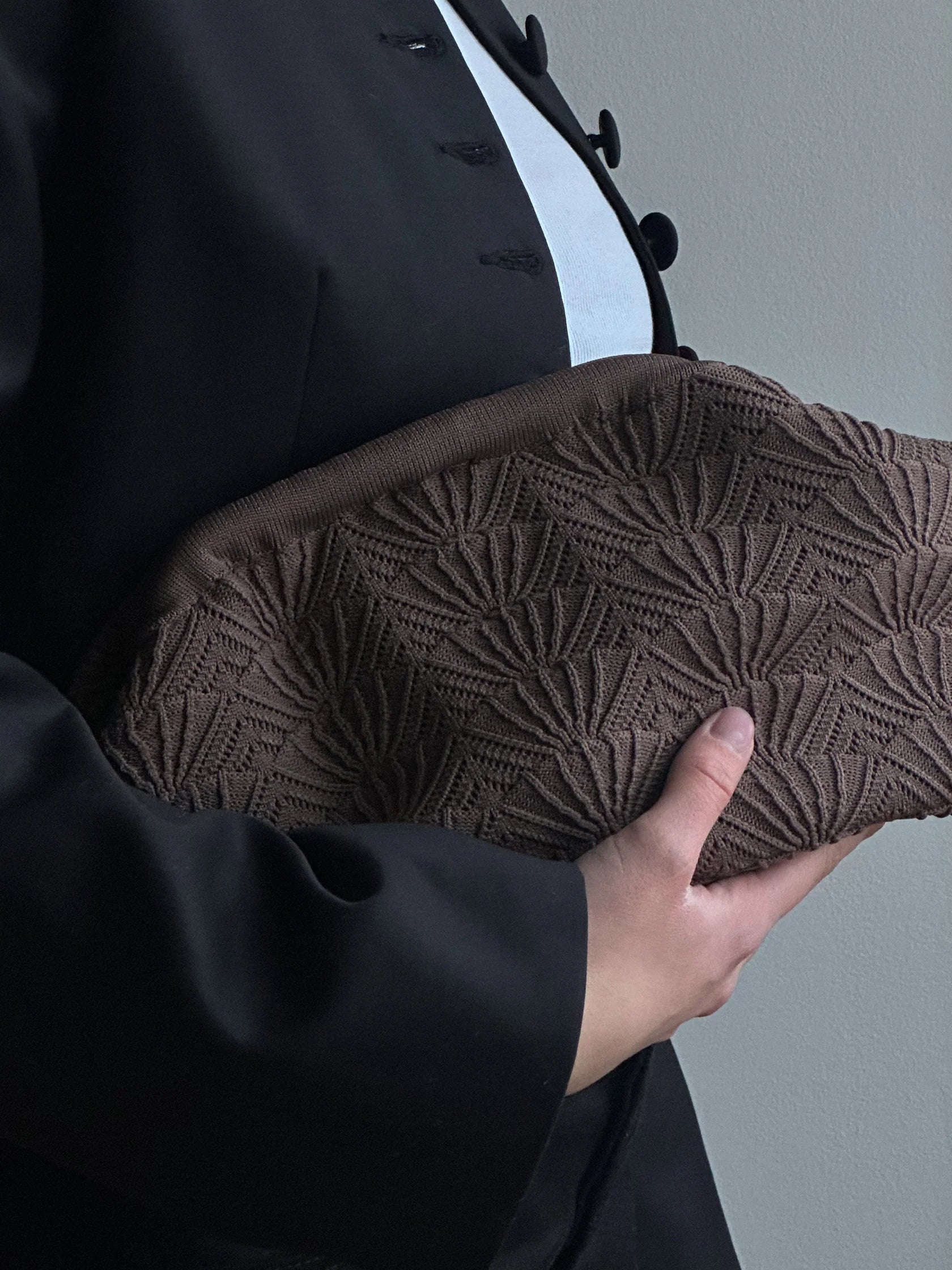 Shelly Clutch Ecru - Beige