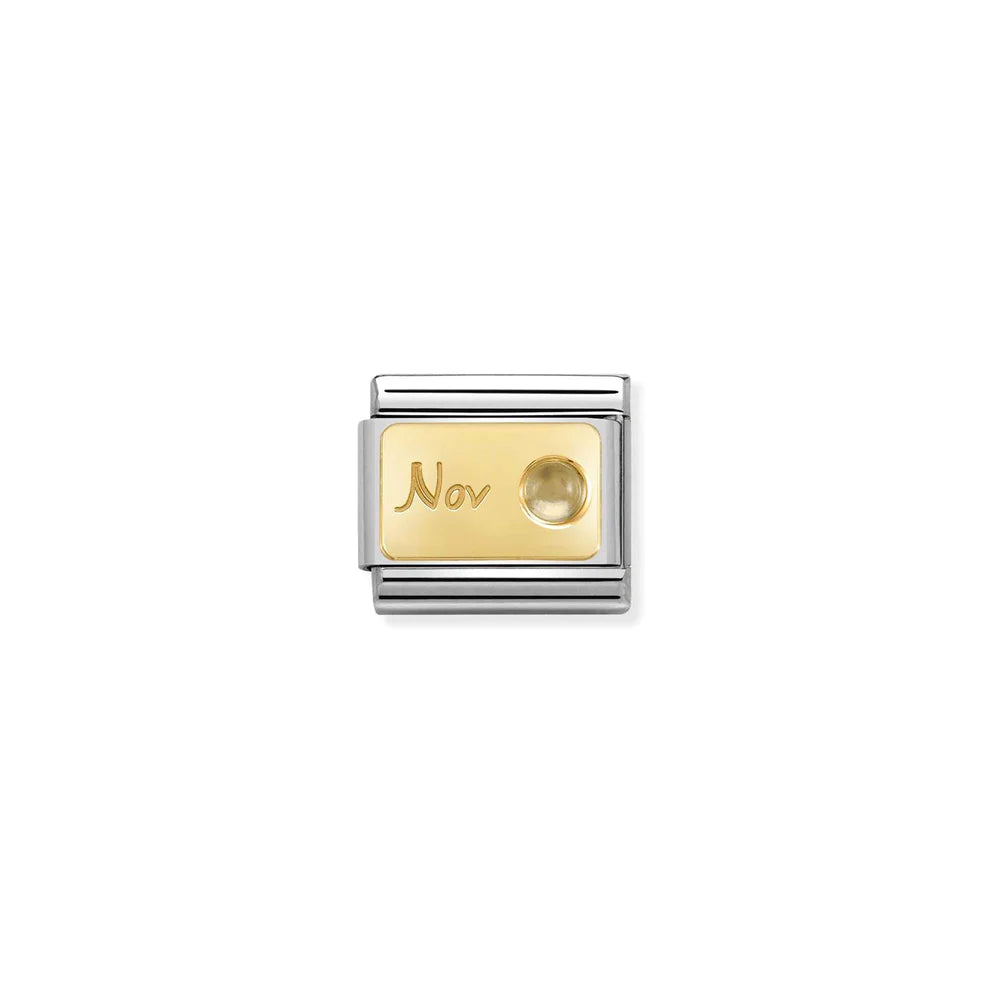 Month Stone November Citrine Gold - Gold