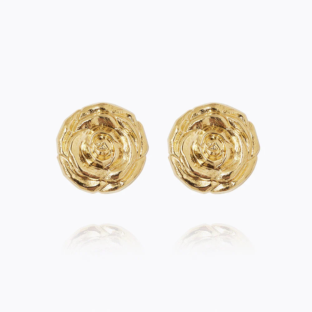 Rosita Earrings Gold - Gold