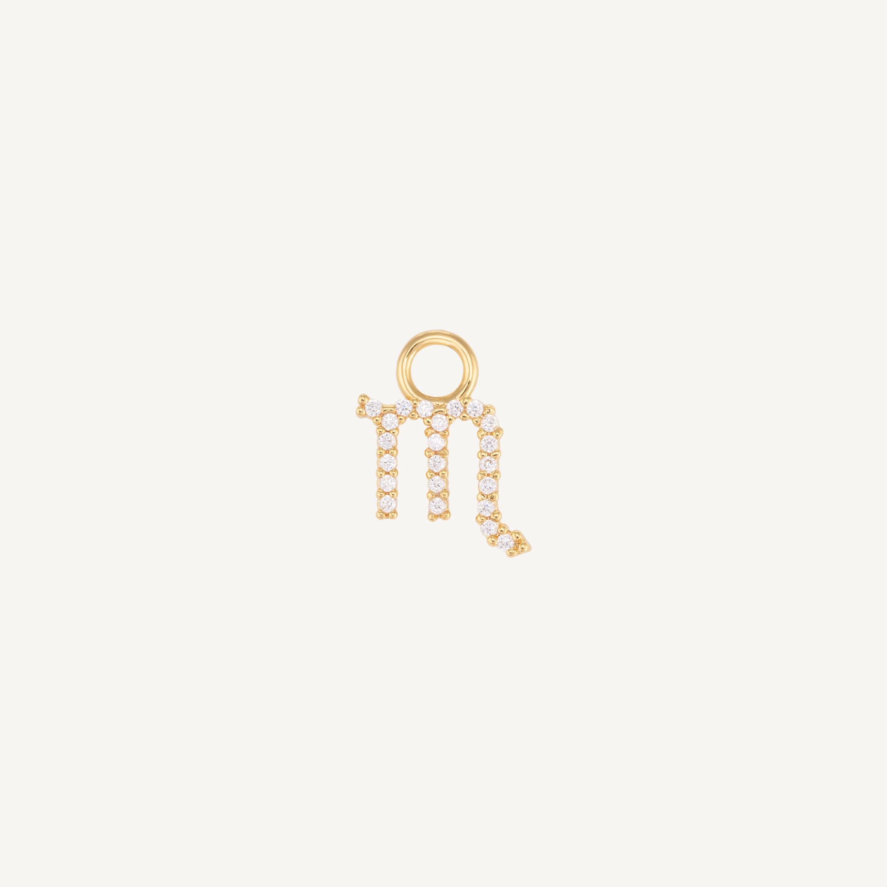 Scorpio Charm - Gold