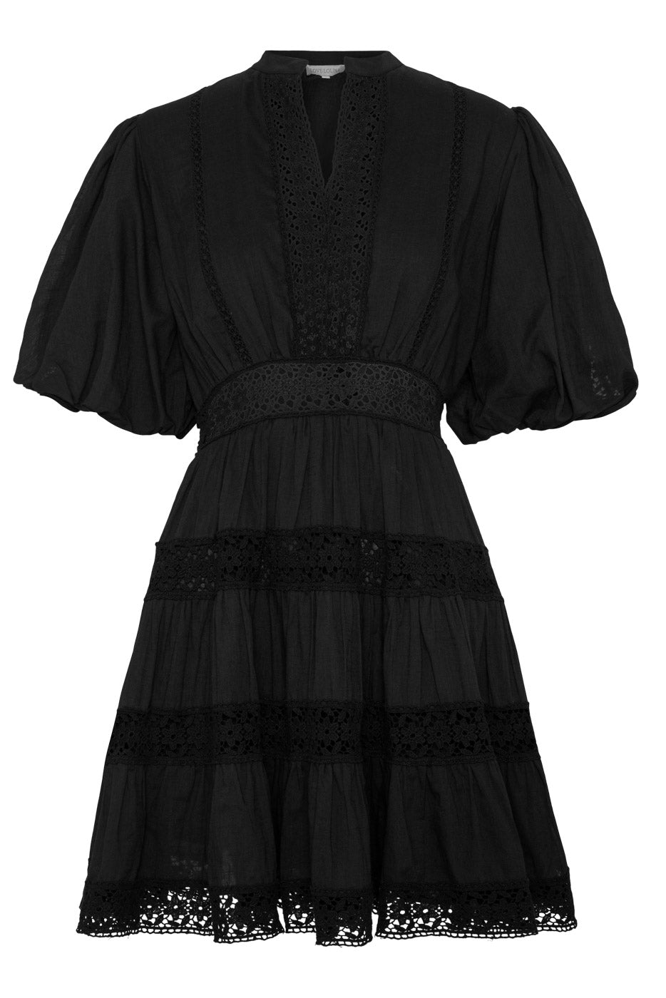 Lolana Mini Dress Black - Black