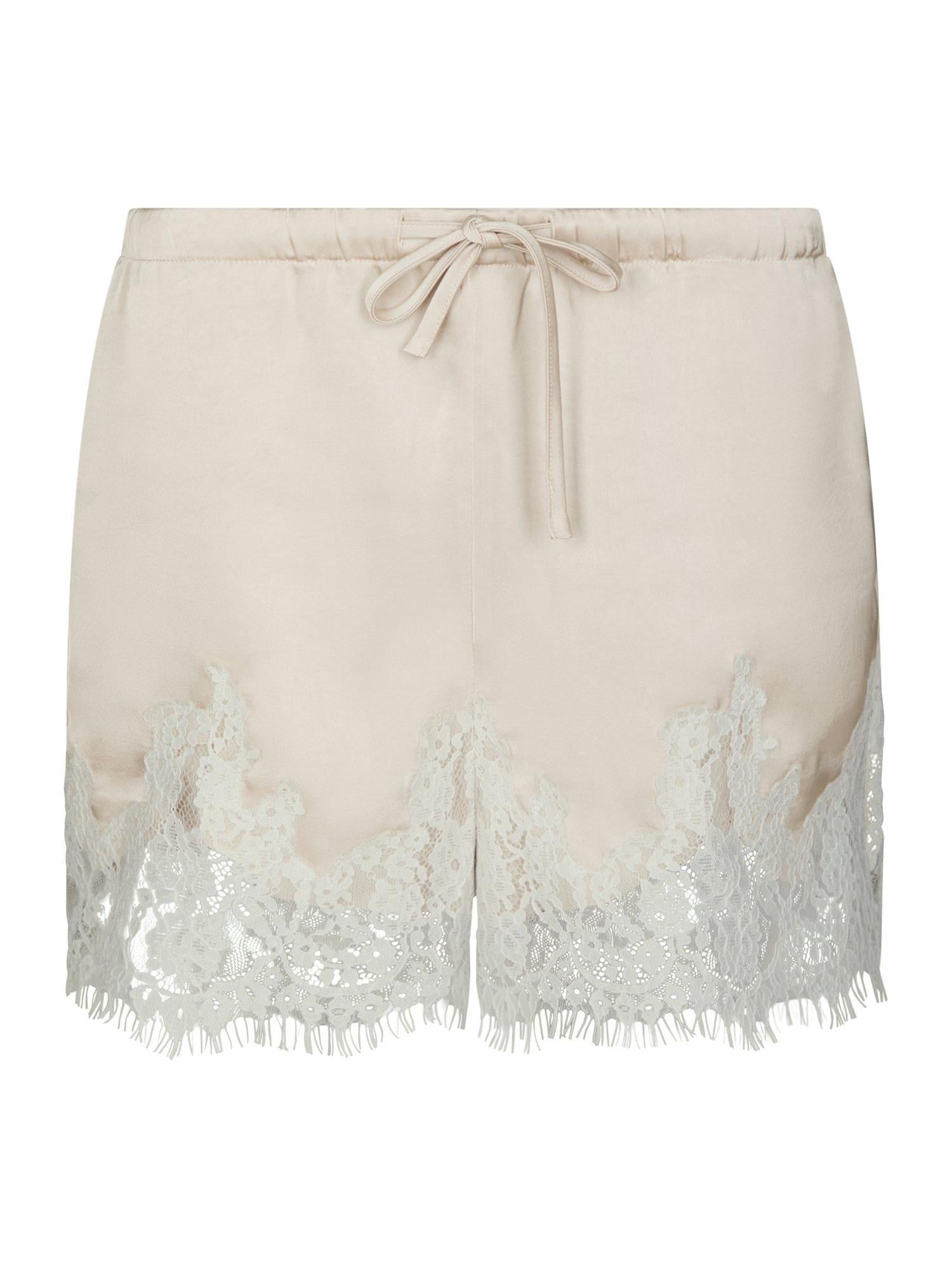Siena Lace Shorts Champagne - Beige