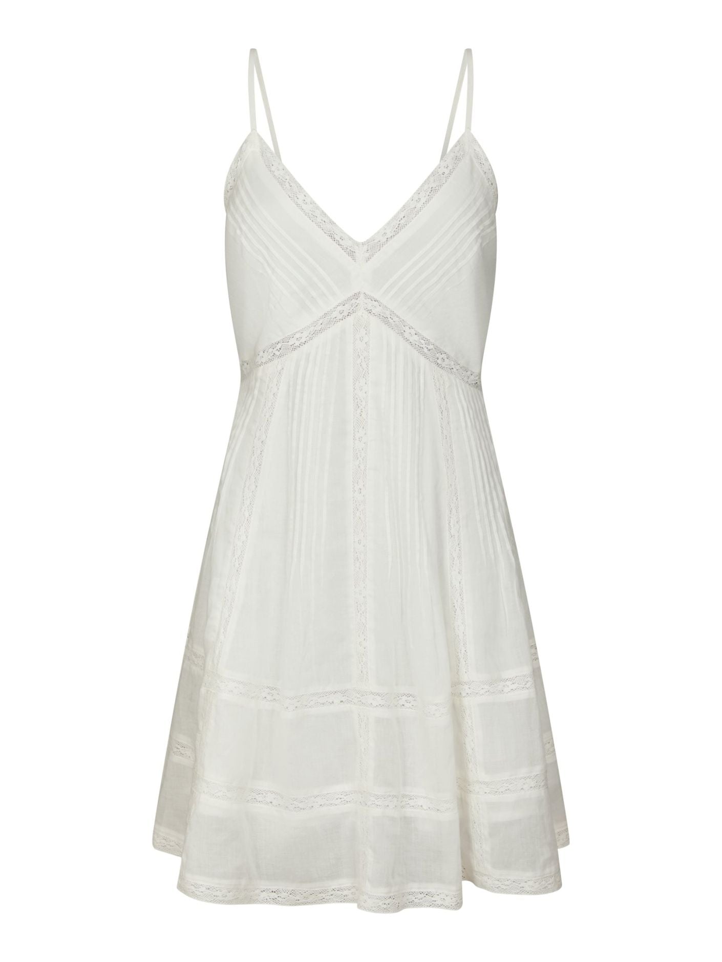 Valora S Voile Dress White - White