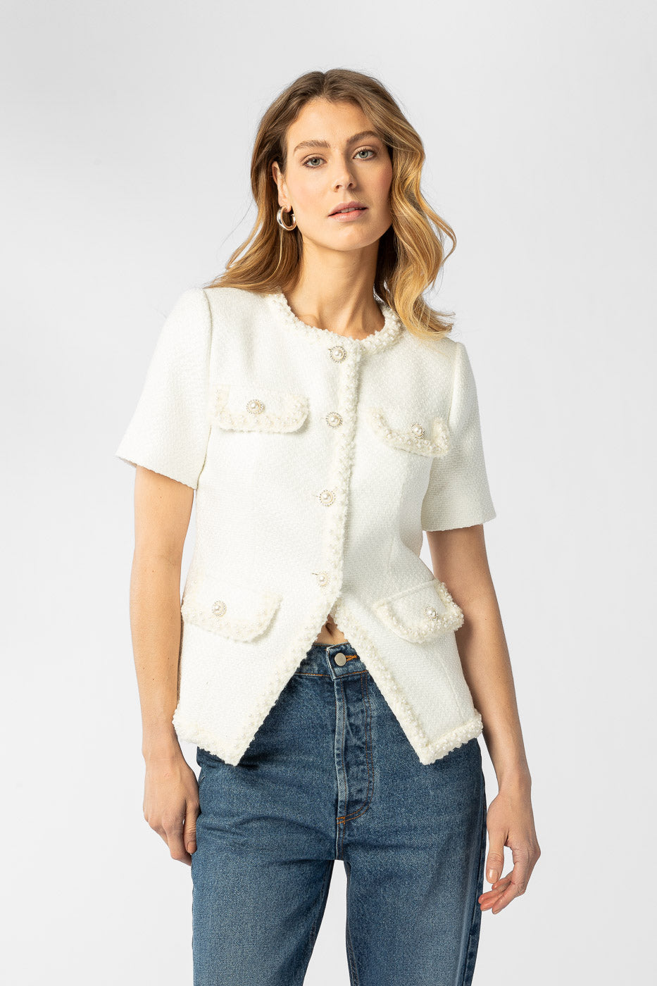 Abbot Top White - White