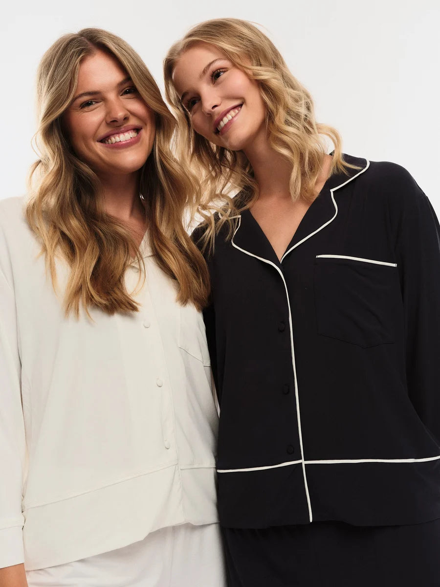 Blair Pajama Set White - White