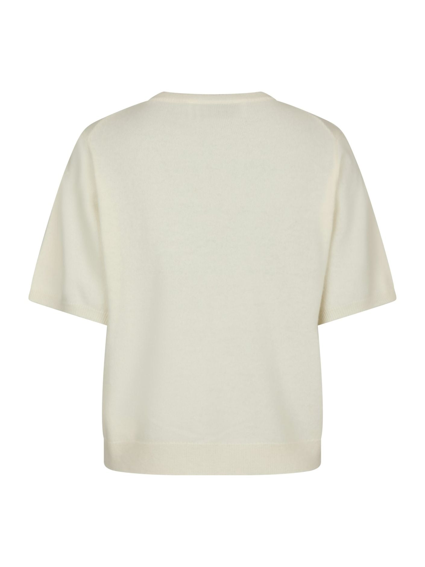 Missy Knit Tee Creme - Cream