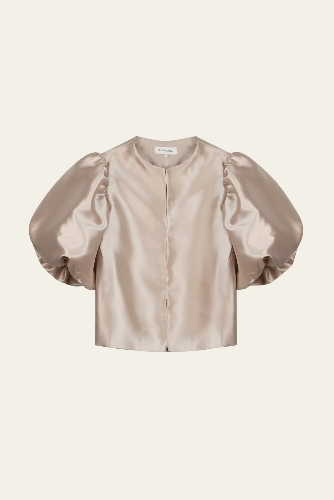 Cleo Blouse Soft Beige - Beige