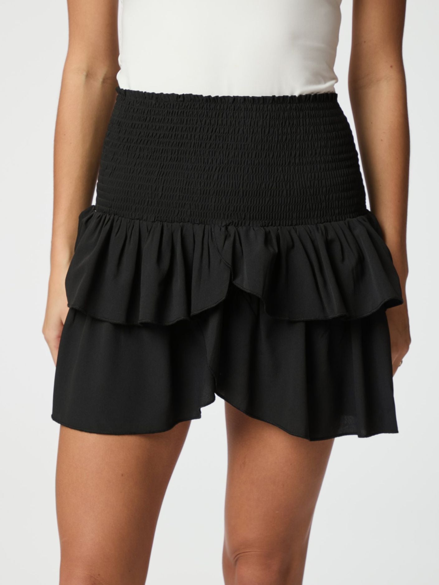 Carin R Skirt Black - Black