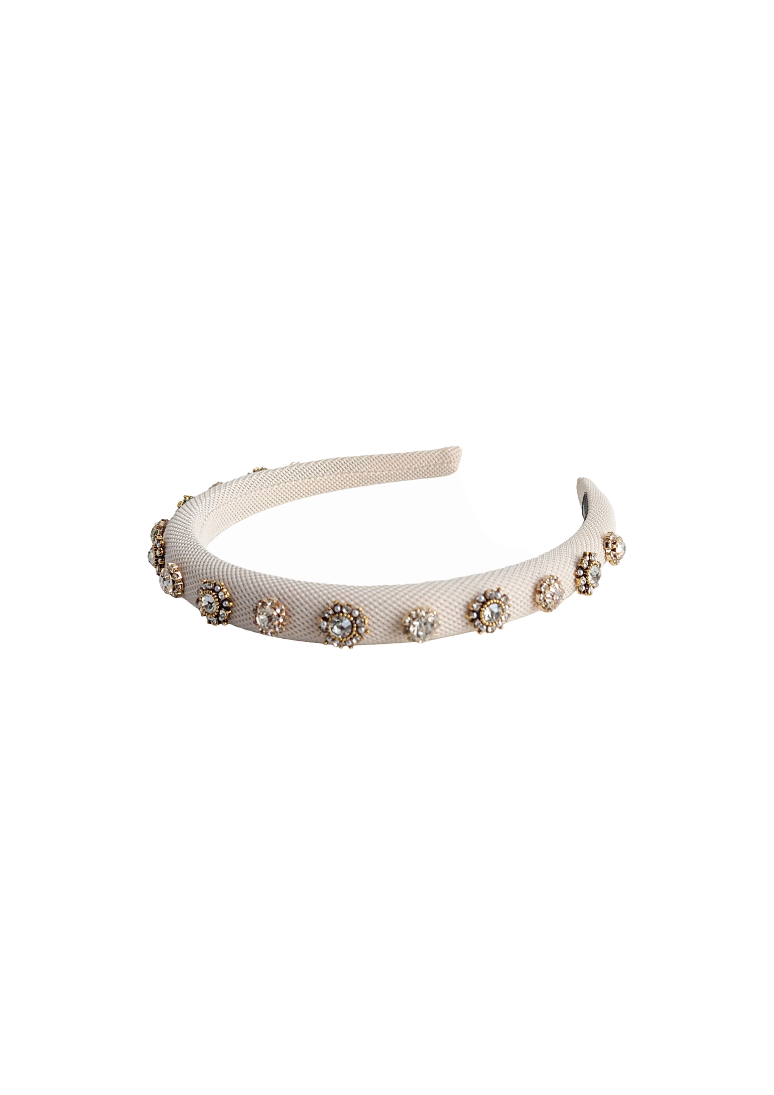 Cathrine Headband Light Beige - Beige
