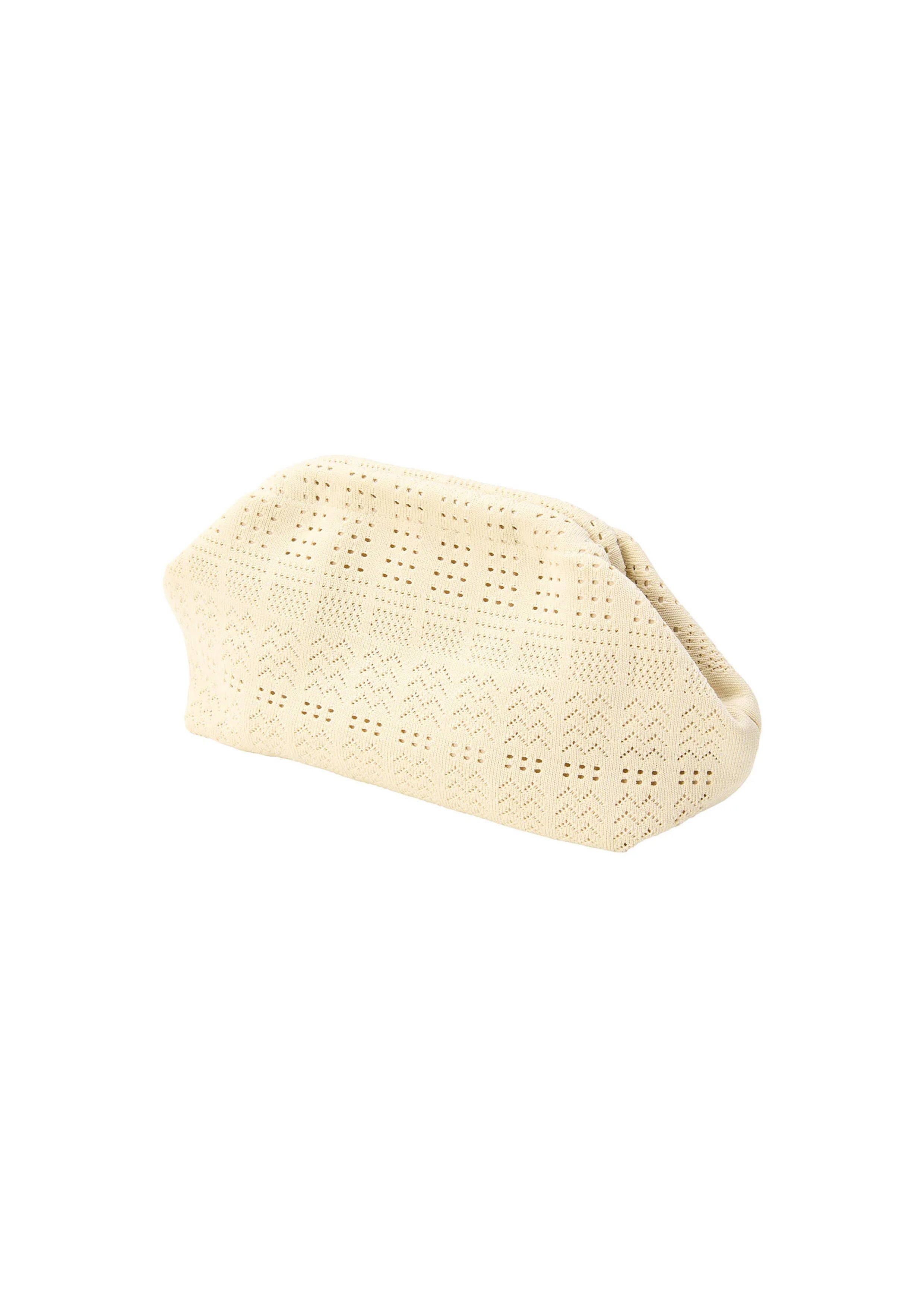 Rosalia Clutch Ivory Lace - Cream