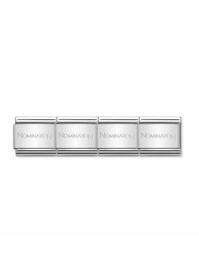 16 Link Base Stainless Steel Bracelet - Silver
