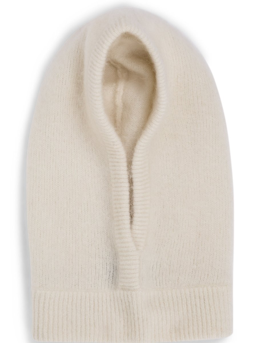 Kajsa Chunky Balaclava Bright White - White