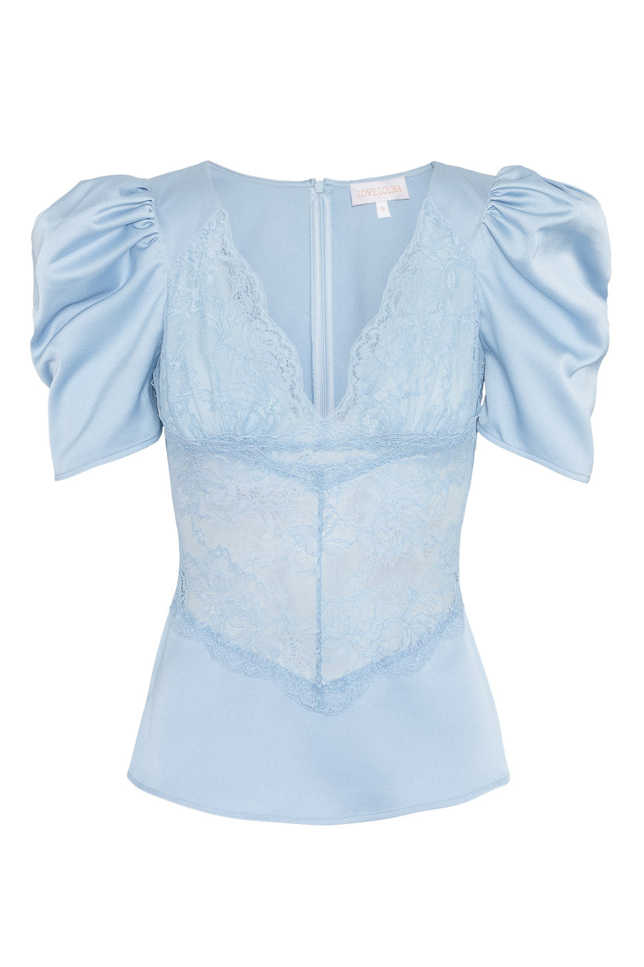 Francis Top Light Blue - Sky Blue
