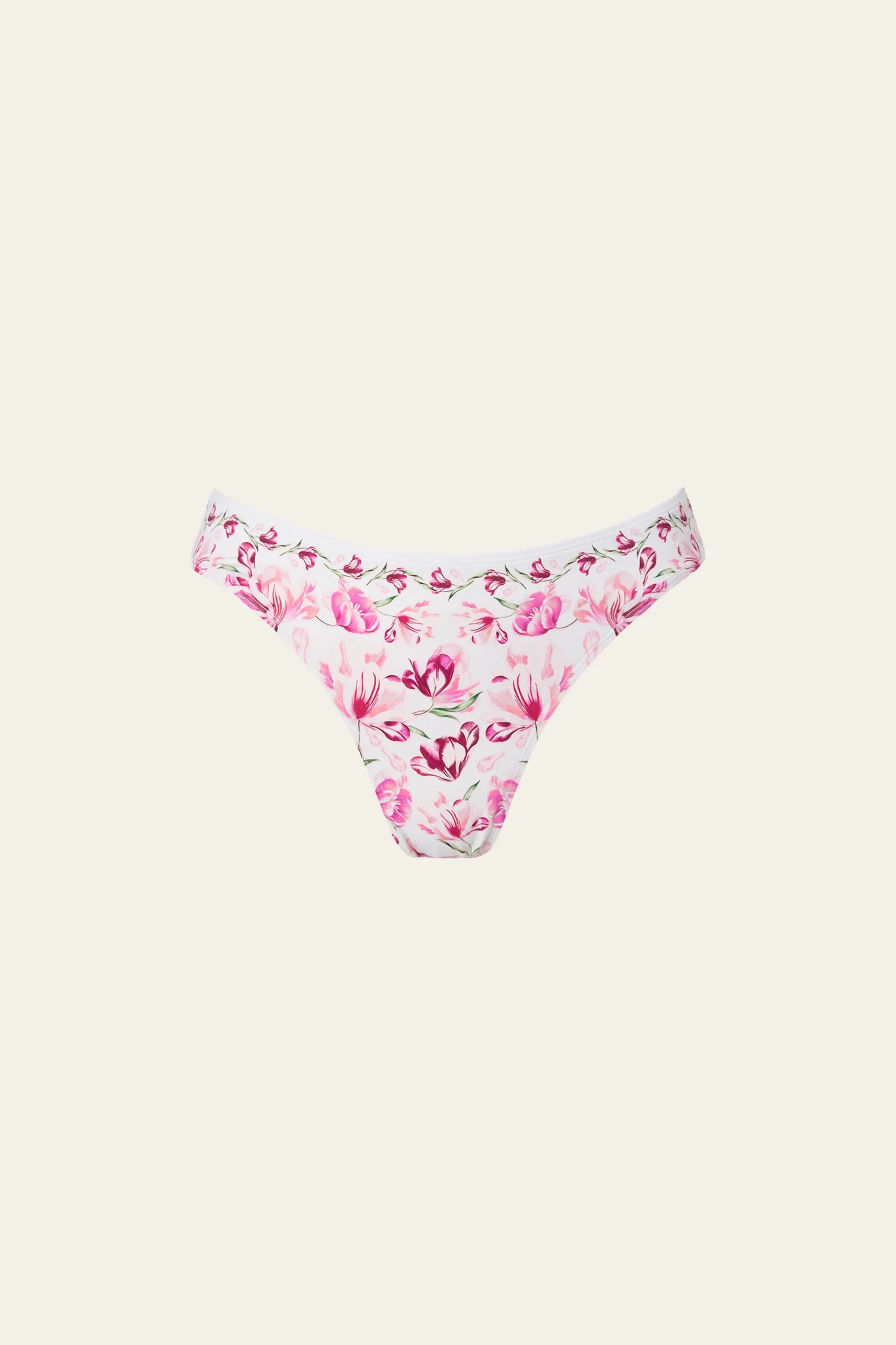Viola Low Rise Bikini Bottoms Tulip Pink - Pink