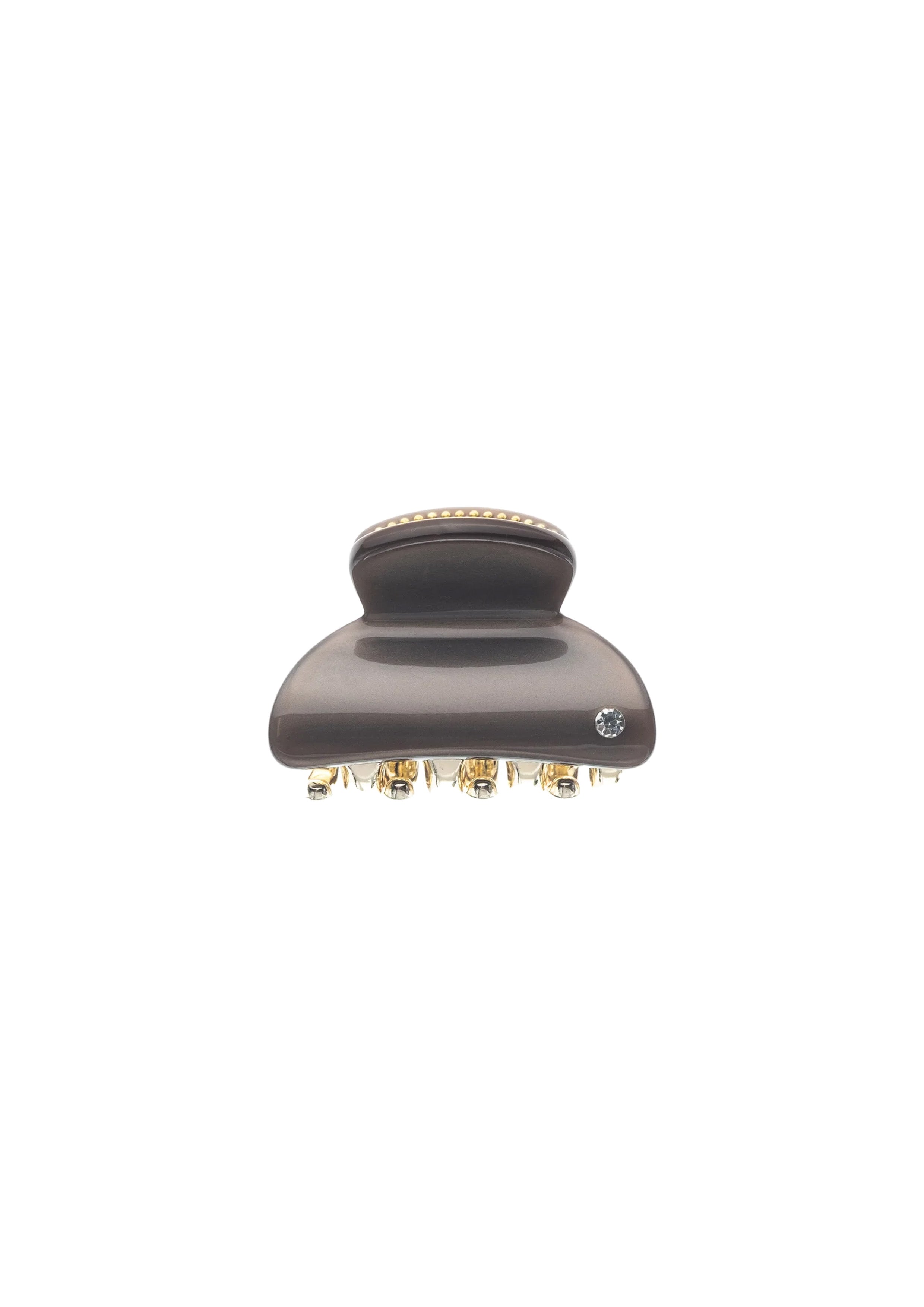 Hair Claw Small Soft Brown - Chocolate