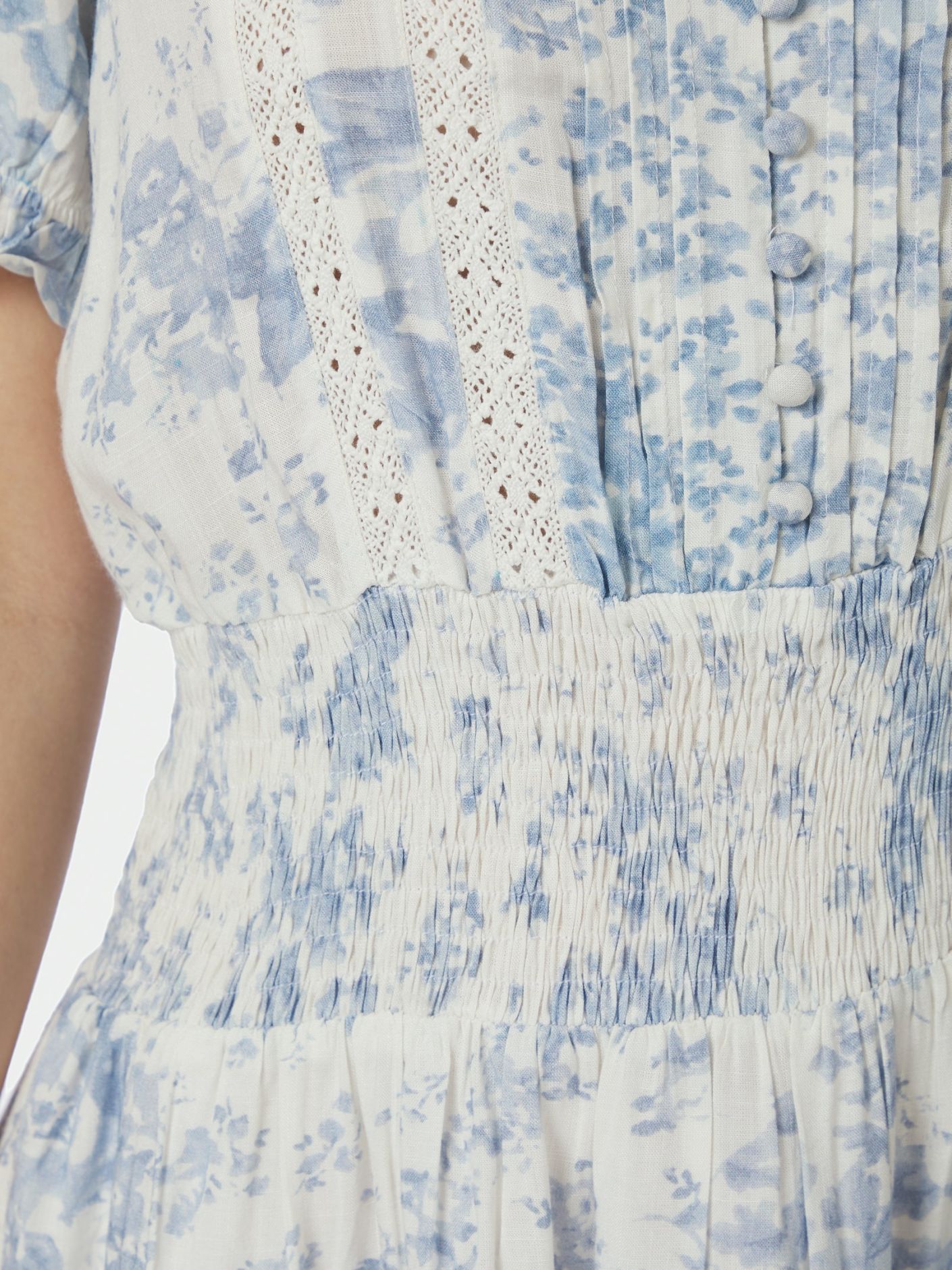 Constance Porcelain Dress Light Blue - Sky Blue