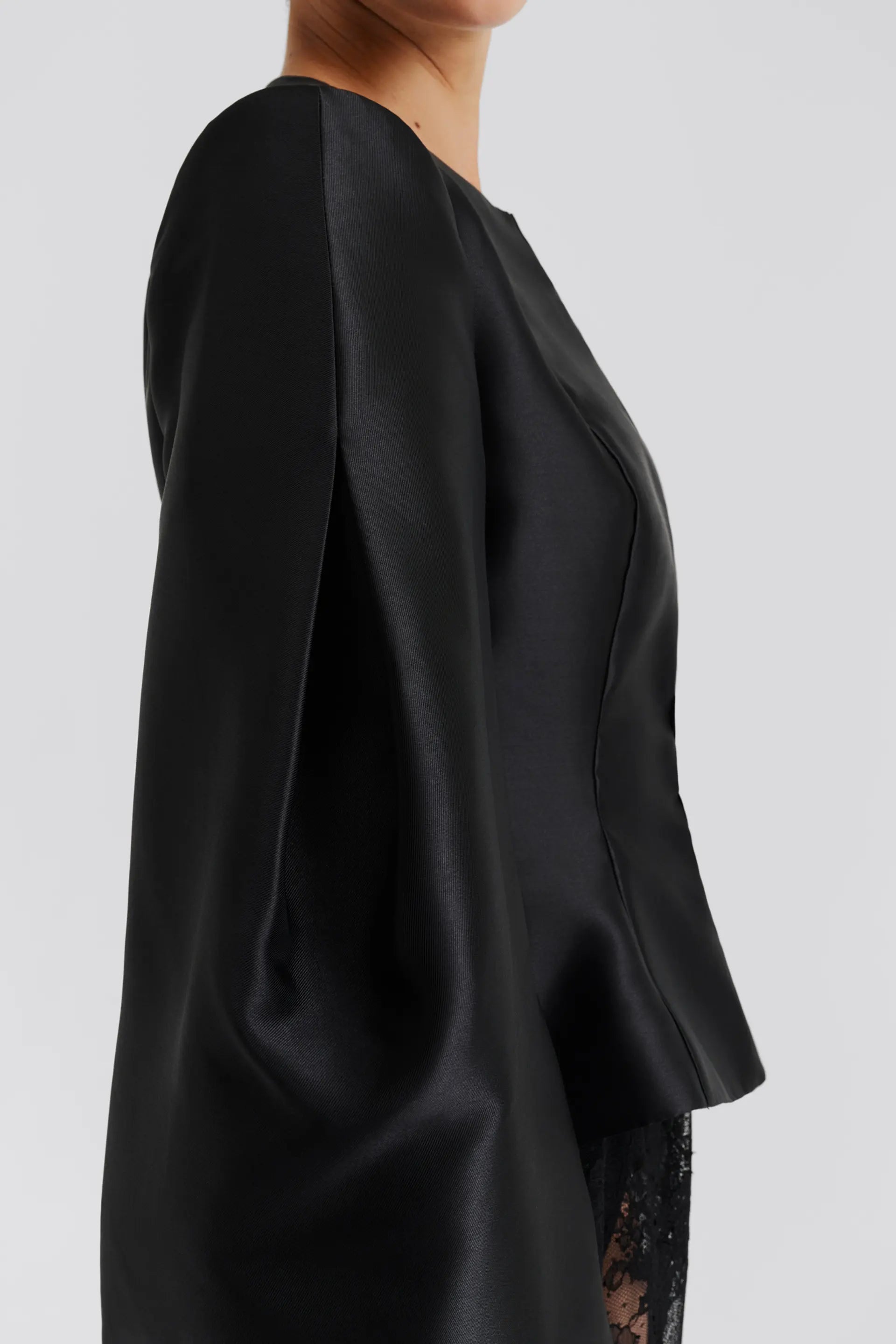Vendela Balloon Sleeve Blouse Black - Black