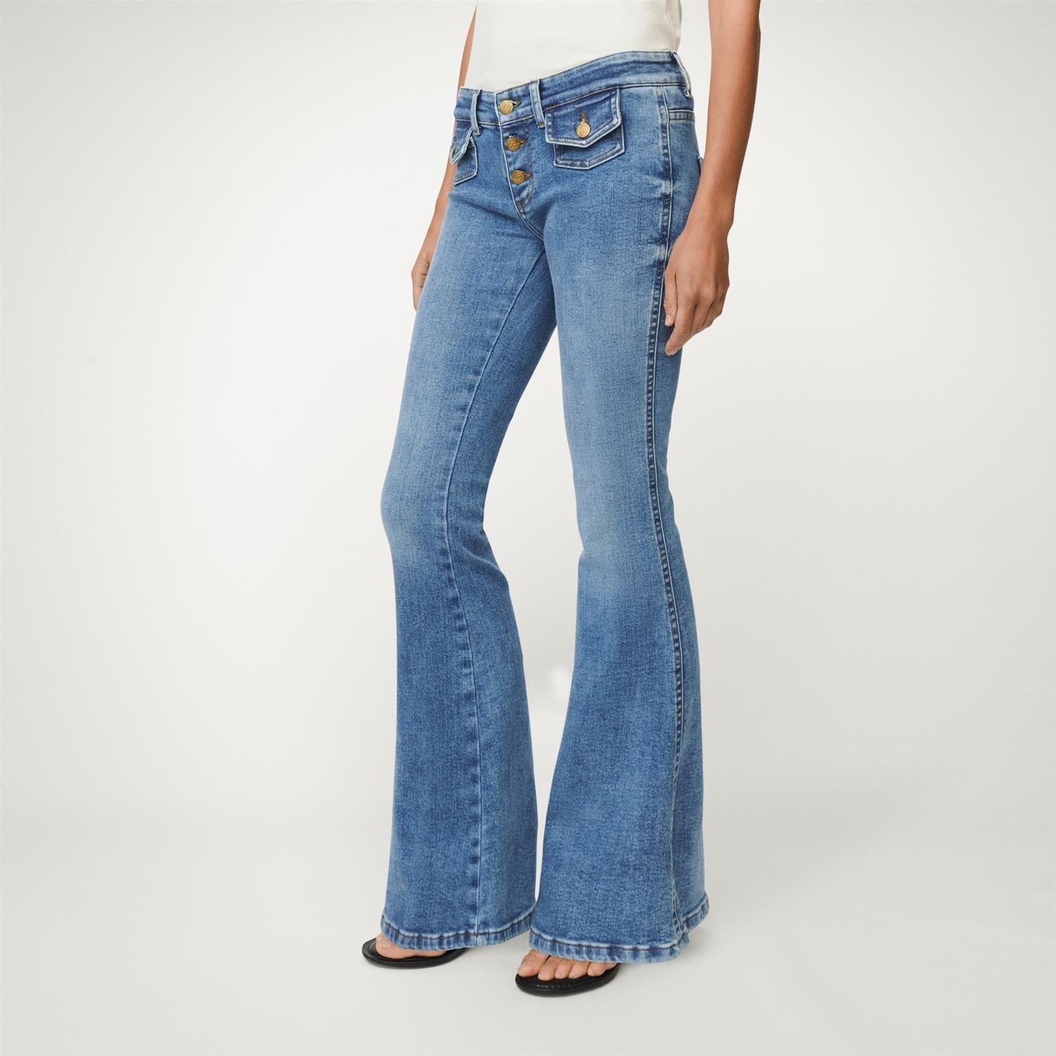 Yoko 22 Mallow Stone Jeans - Denim