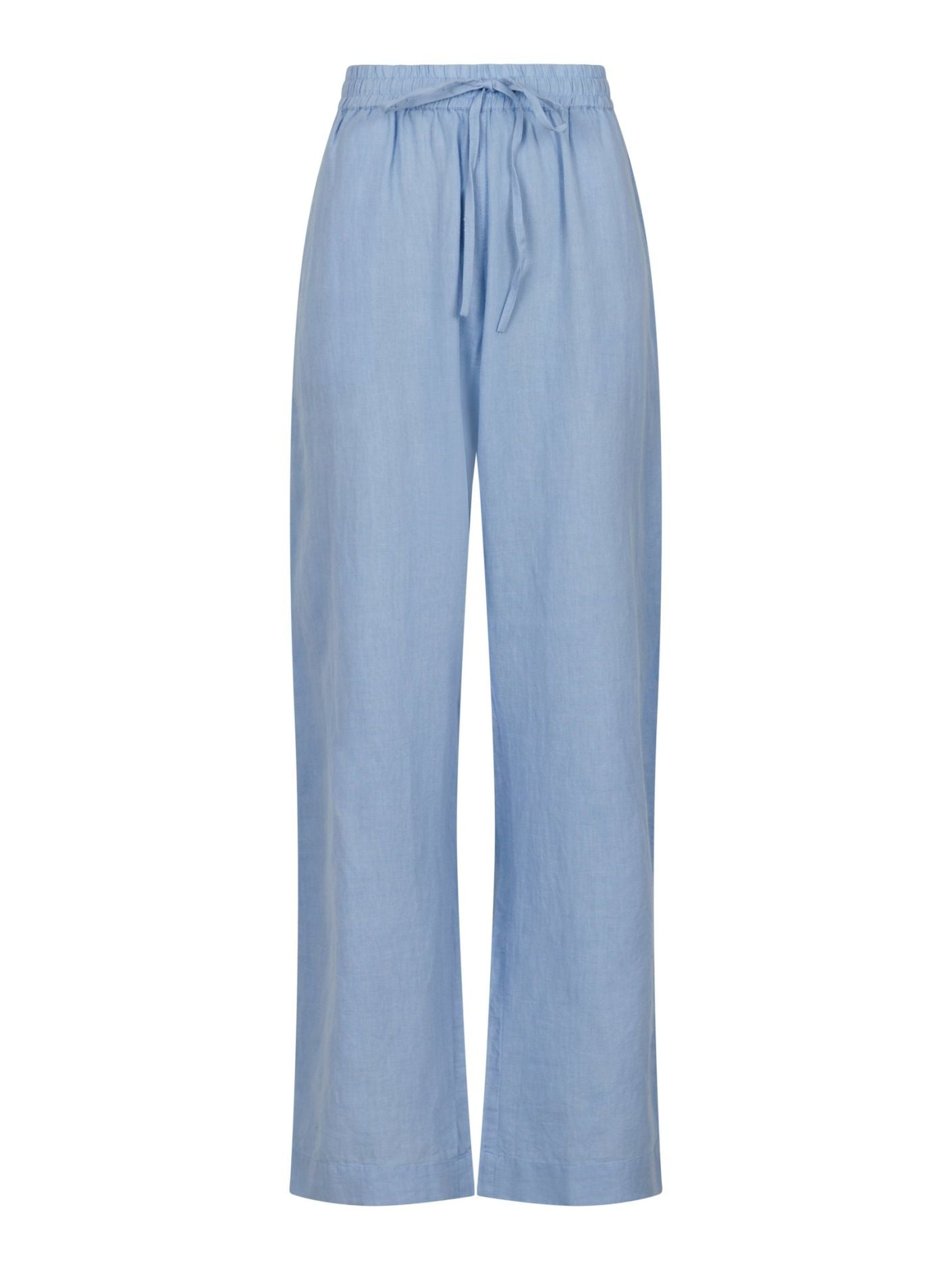 Sonar Linen Pants Light Blue - Sky Blue