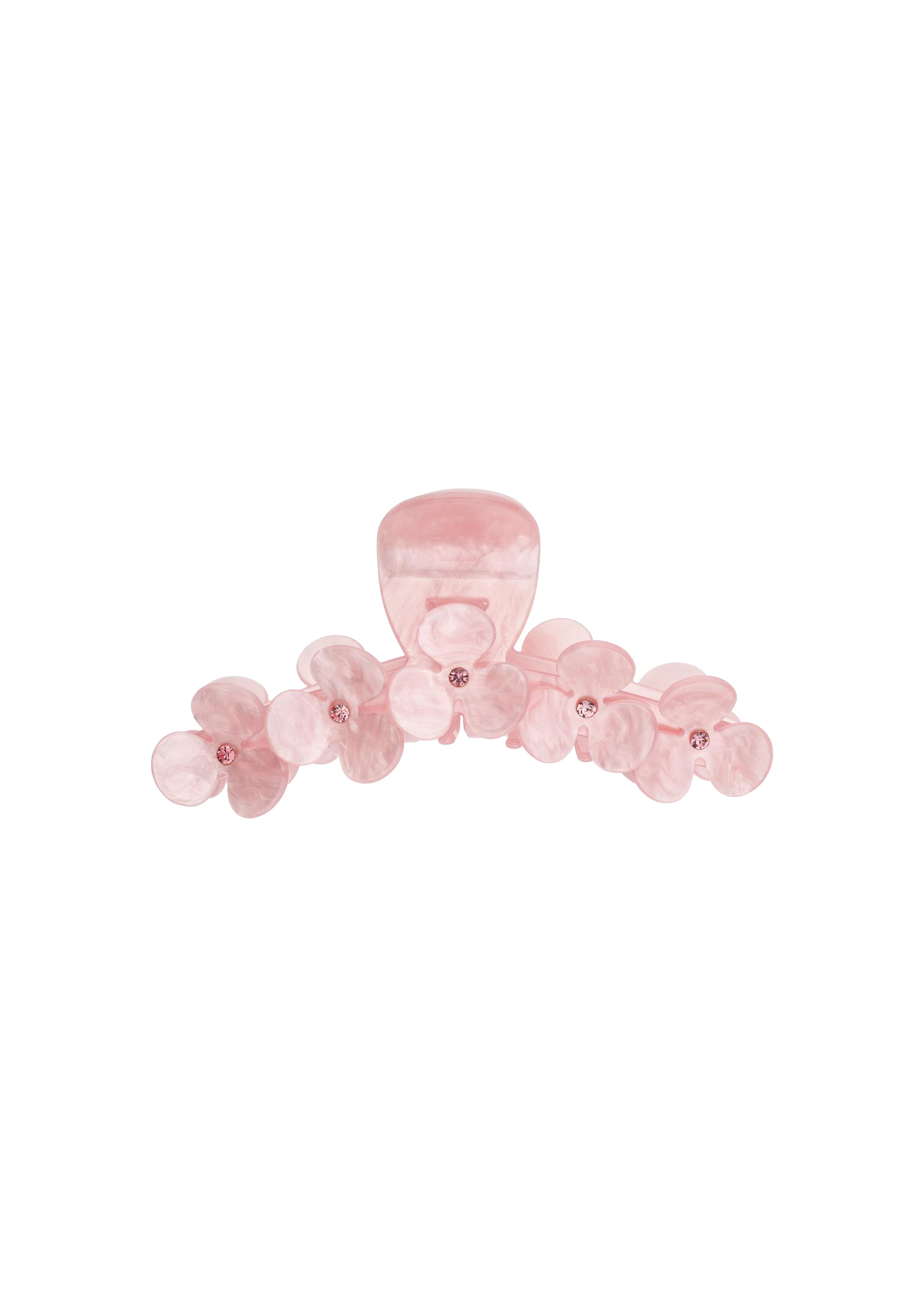 Flower Hair Claw X Large Pale Rose - Pink