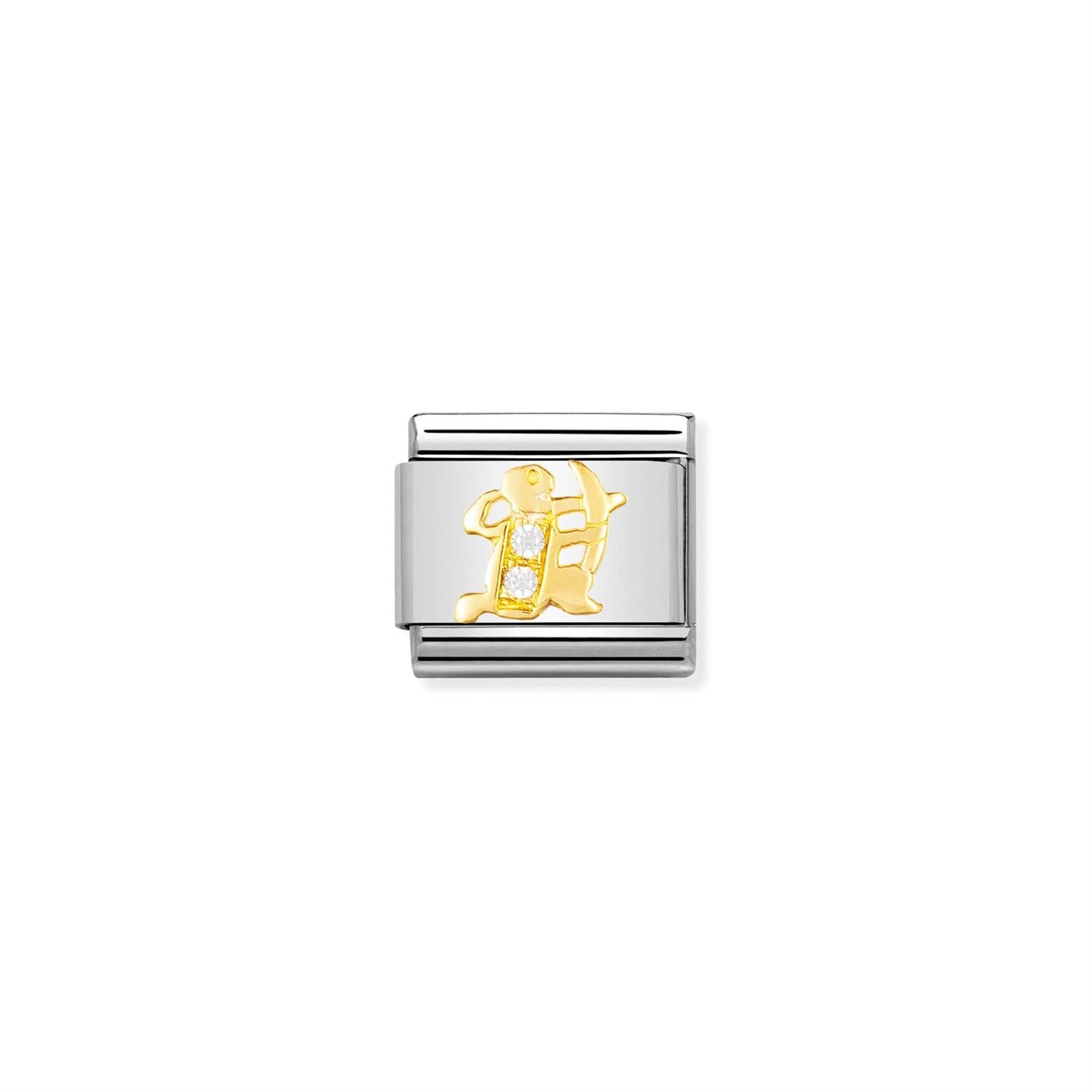 Cubic Zirconia Sagittarius - Silver
