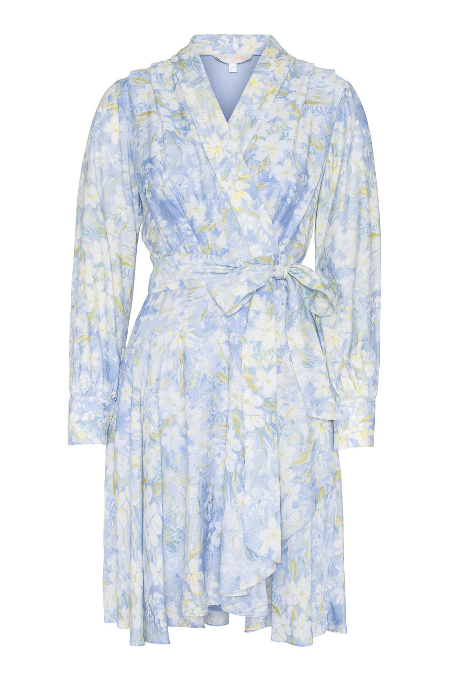 Iza Mini Dress Wisteria Kiss - Sky Blue