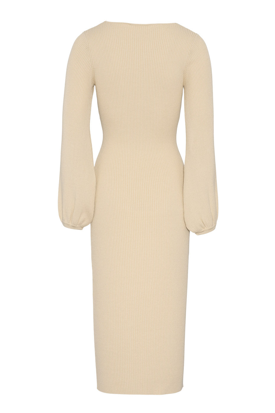 Anastasia Midi Dress Cream - Cream