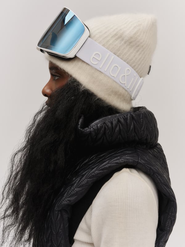 Ella's Ski Goggles White - White